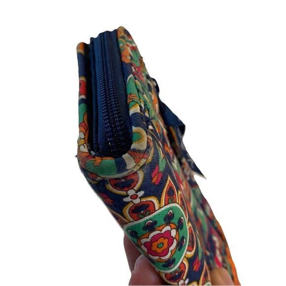 Vera Bradley Turn Lock Wallet Venetian Paisley Retired Hard to Find - Picture 9 of 12